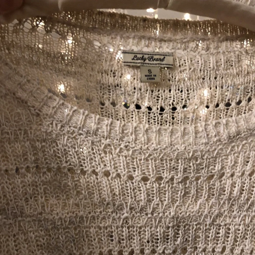 Lucky Brand sweater size Small - Picture 8 of 12
